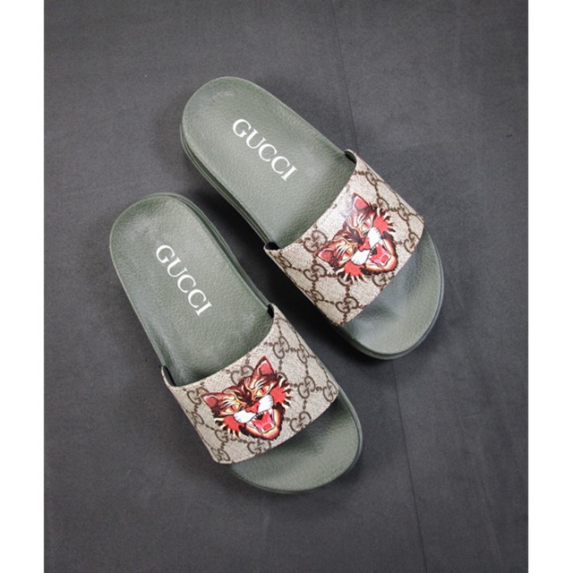 tiger slippers gucci