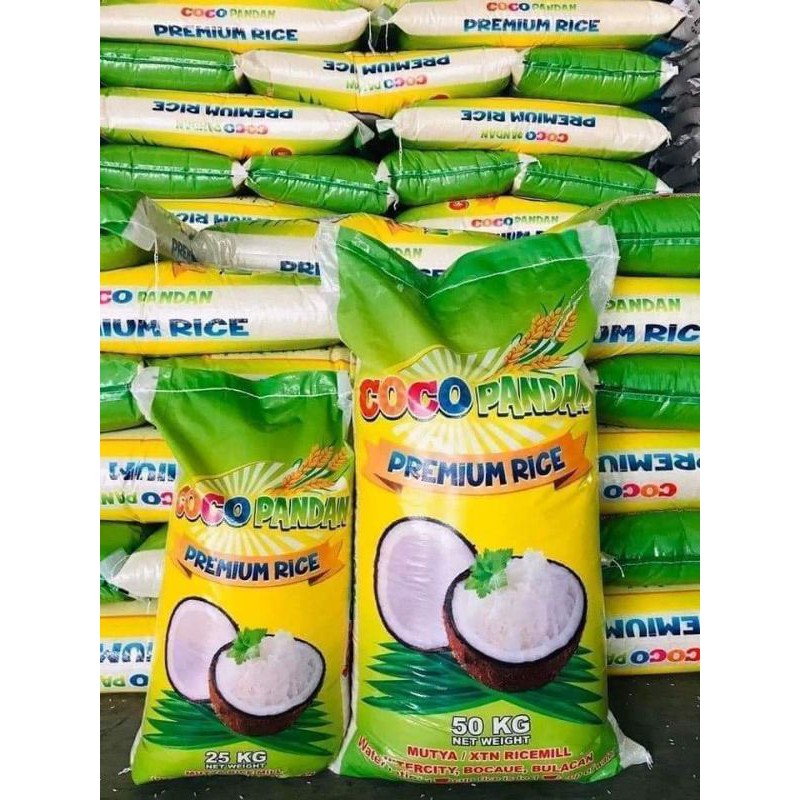Coco Pandan Rice 25kg | Shopee Philippines