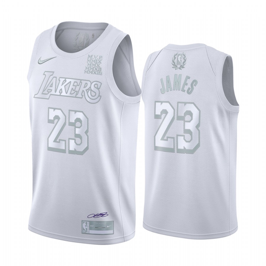 white lebron jersey lakers