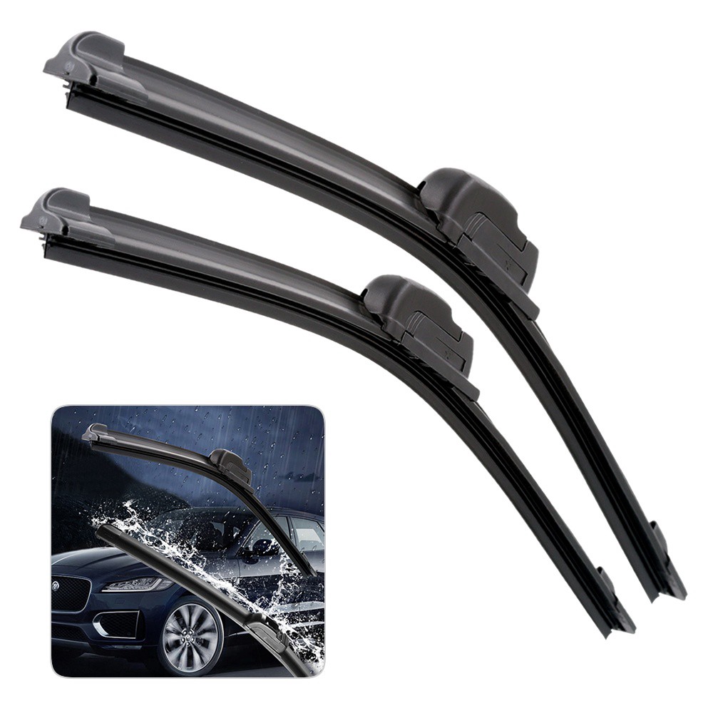 LUYA U-hook Silicone Car Wiper Windscreen Wiper Windshield 