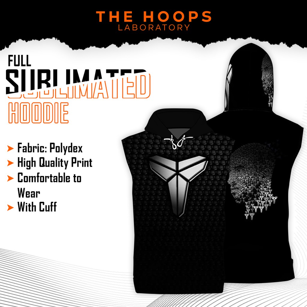 kobe sleeveless hoodie