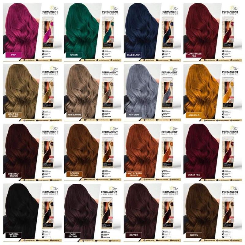 Merry sun permanent hair color Shopee Philippines