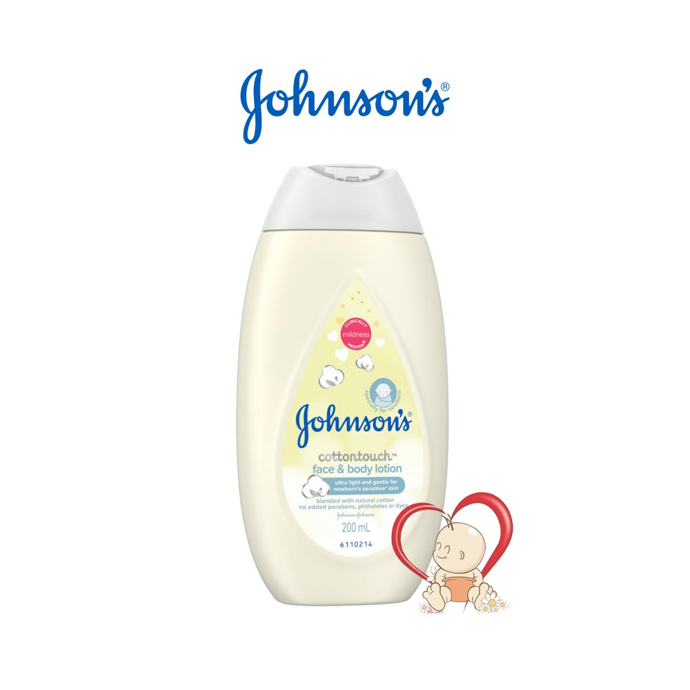 cotton touch face and body lotion