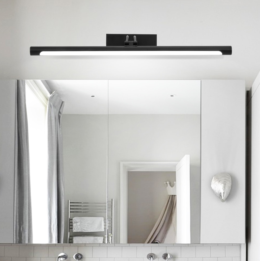Wall Mounted Led Bathroom Mirror Light 8W 12W Indoor Stainless Steel Wall Lamp 
