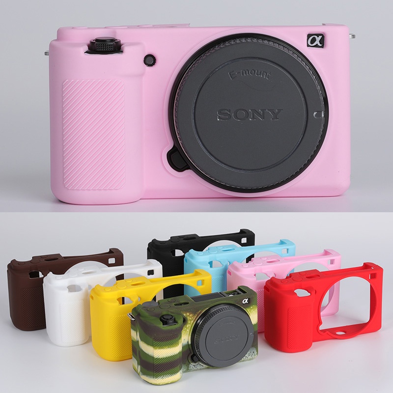 Sony ZVE10 Silicone Camera Case Body Rubber Cover For Sony ZVE10 ZV