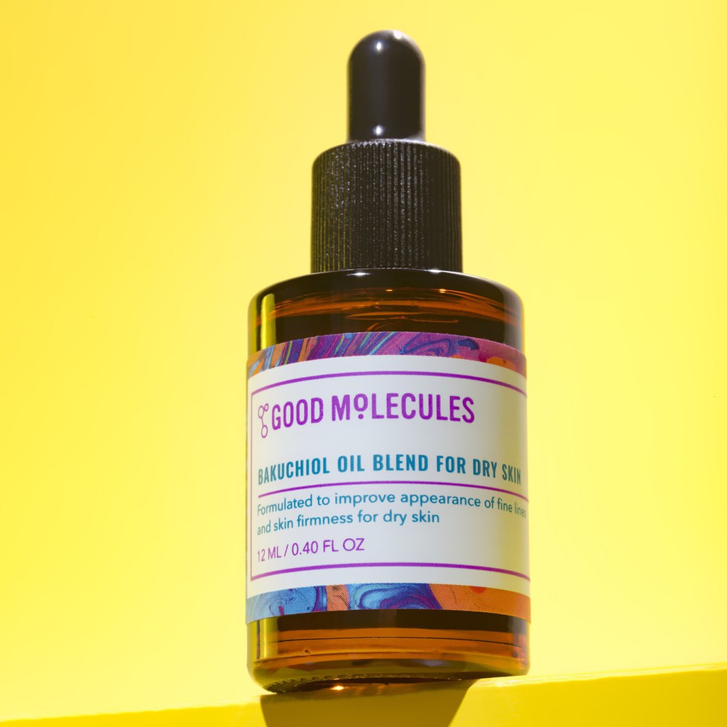 GOOD MOLECULES Bakuchiol Oil Blend for Dry or Oily Skin 12ml Shopee
