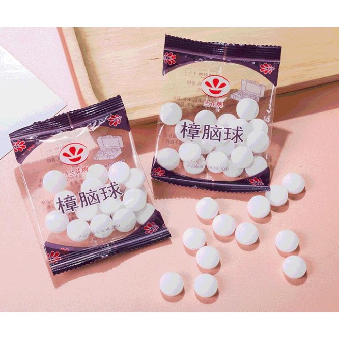 Natural Mothballs Anti-mold Moth Repellent Camphor Ball Pest Control ...