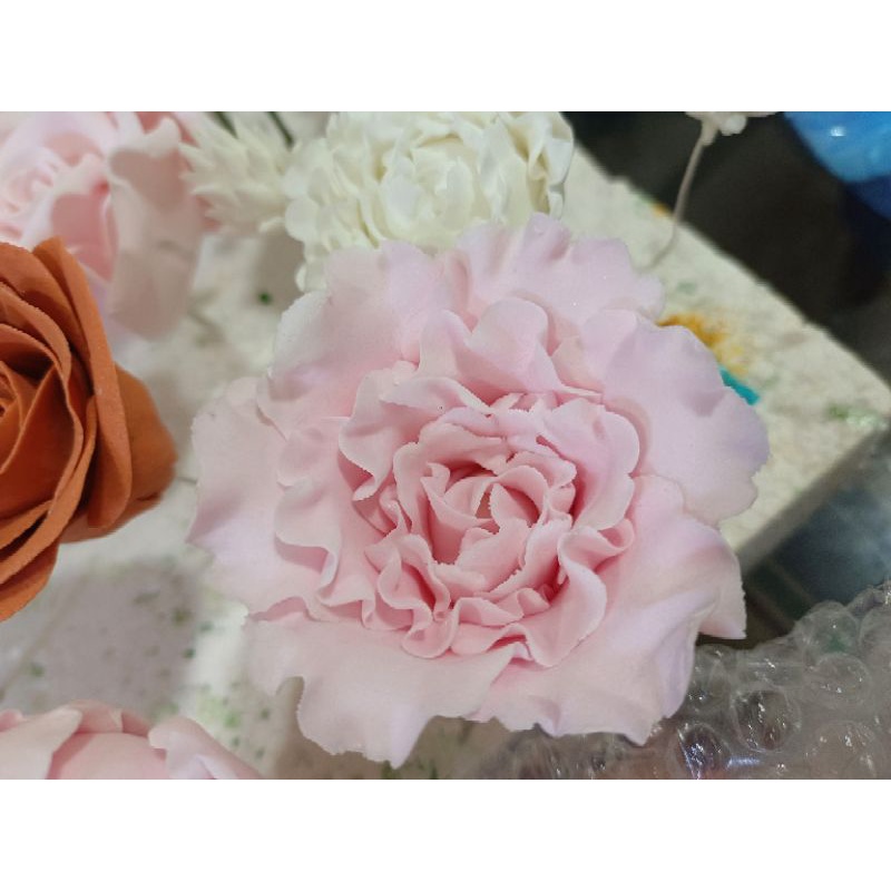 open peony gumpaste edible flower Shopee Philippines