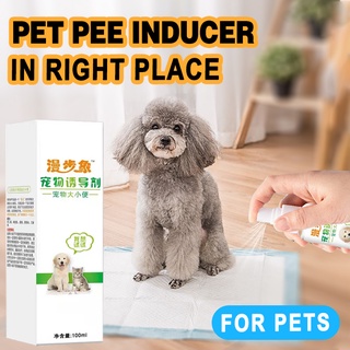 Pet Pee Inducer 100ML Potty Spray Training Dog 50ml Guided Toilet Training Pet Positioning