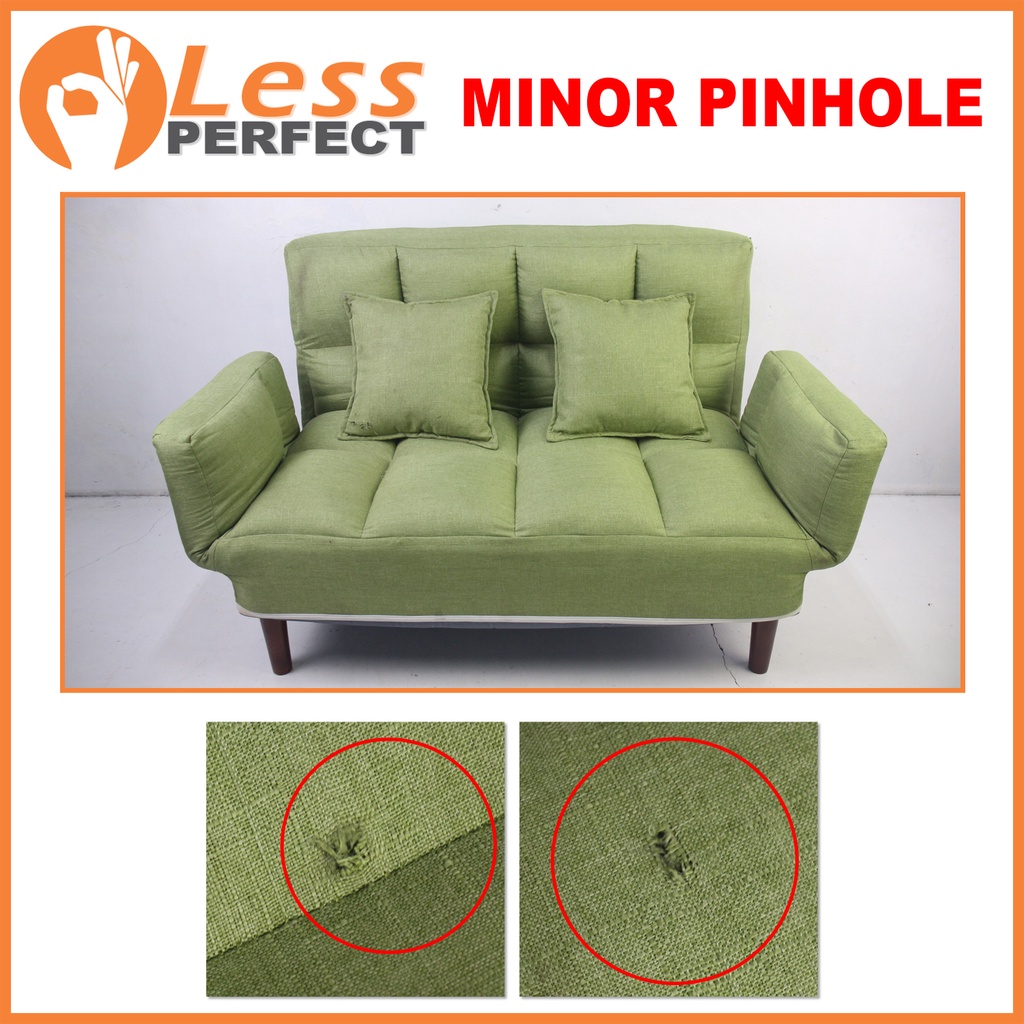 Less Perfect Slightly Damage1512 Elegant Design LoveSeat Sofa Blue Two