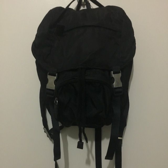 vintage prada nylon backpack