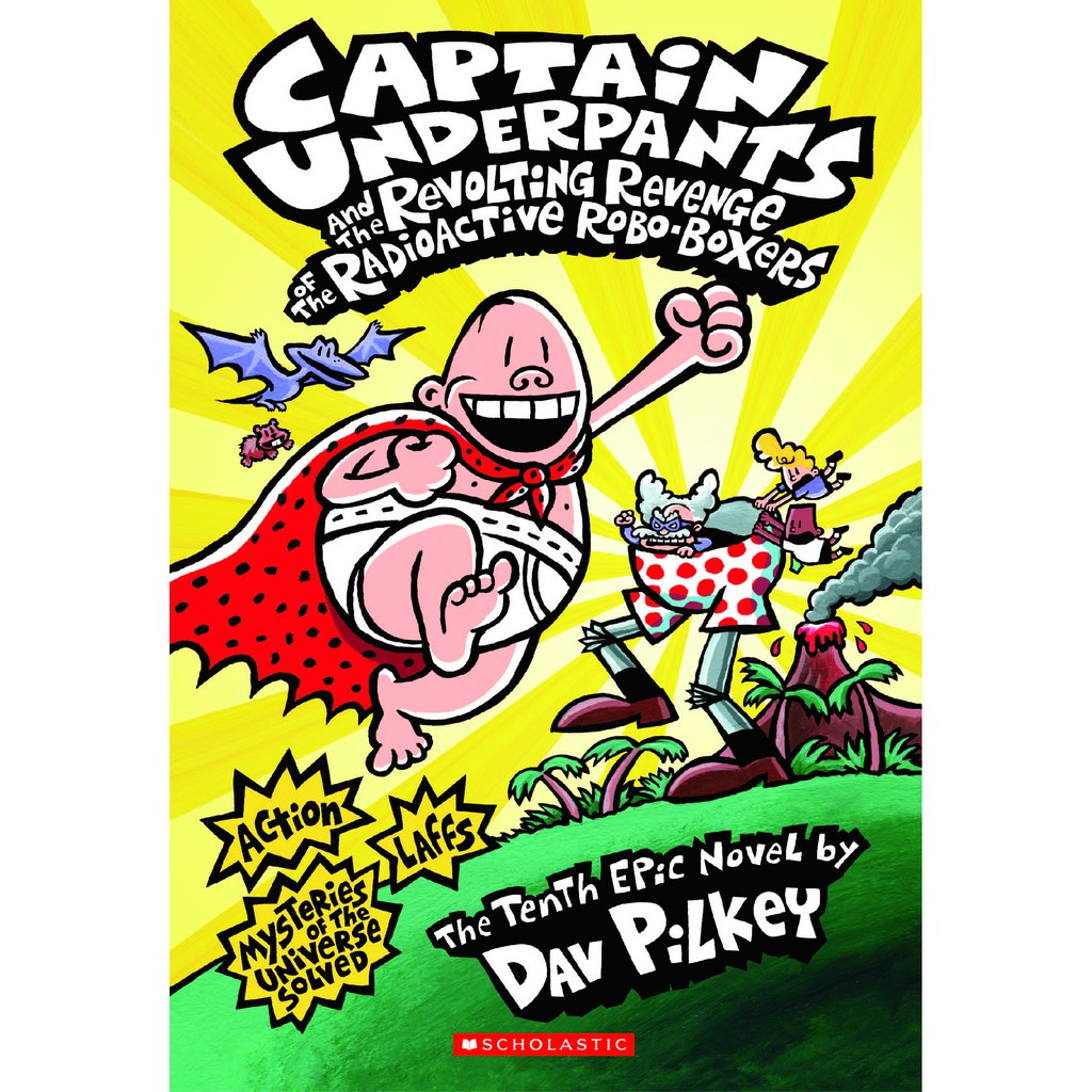 captain underpants collection 10 books