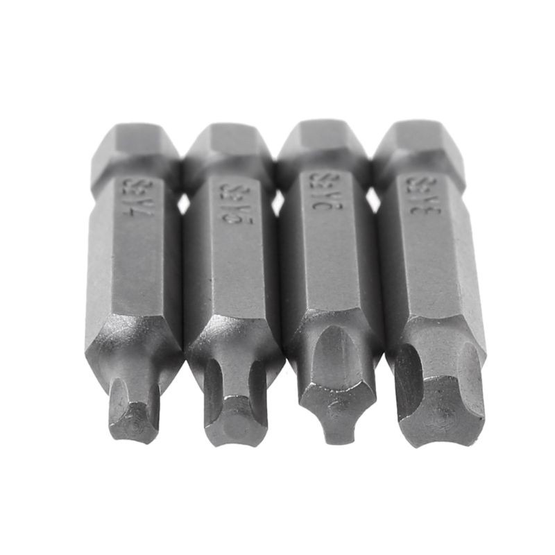 4pcs/set Y Shaped Screwdriver Bits riangle Head Hex Shank Y4