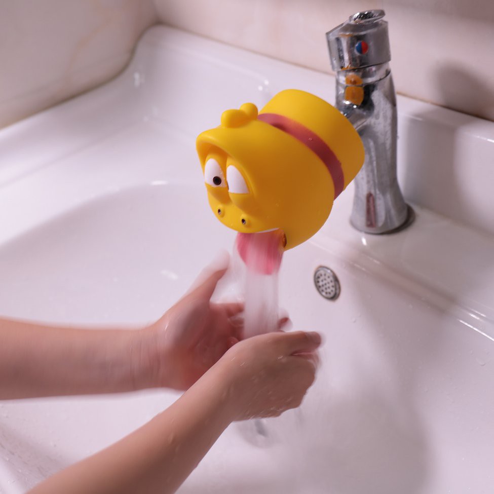 Cartoon Faucet Extender Cute Animal Sink Tap Extension For Kids