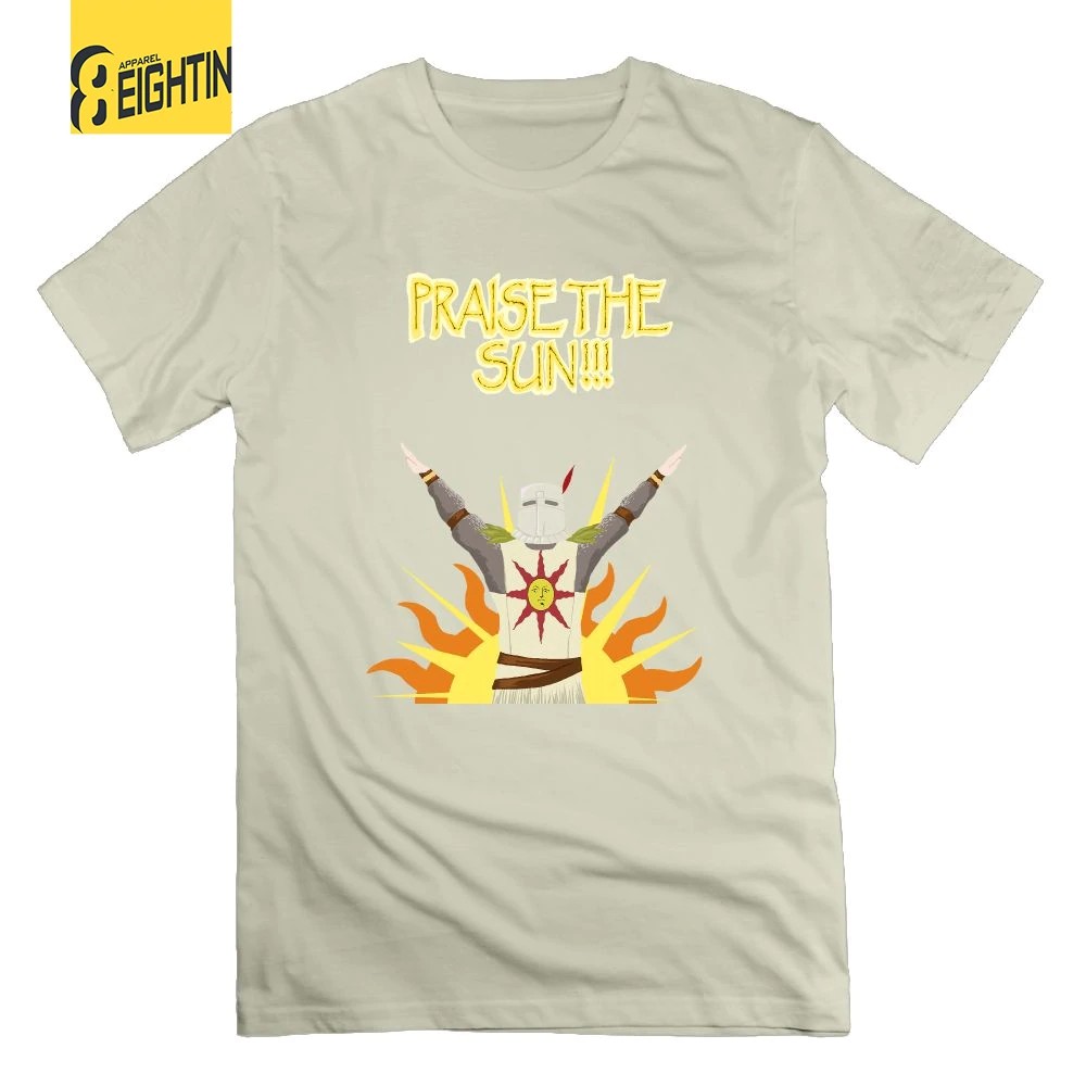 Praise The Sun Dark Souls T Shirt Black Gaming Men Cotton T Shirts Tees Black Shopee Philippines