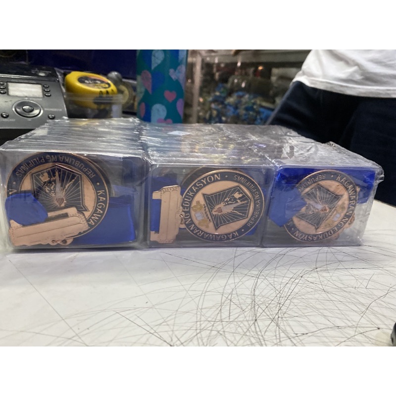 Bronze Deped Kagawaran Medals 6cm Shopee Philippines