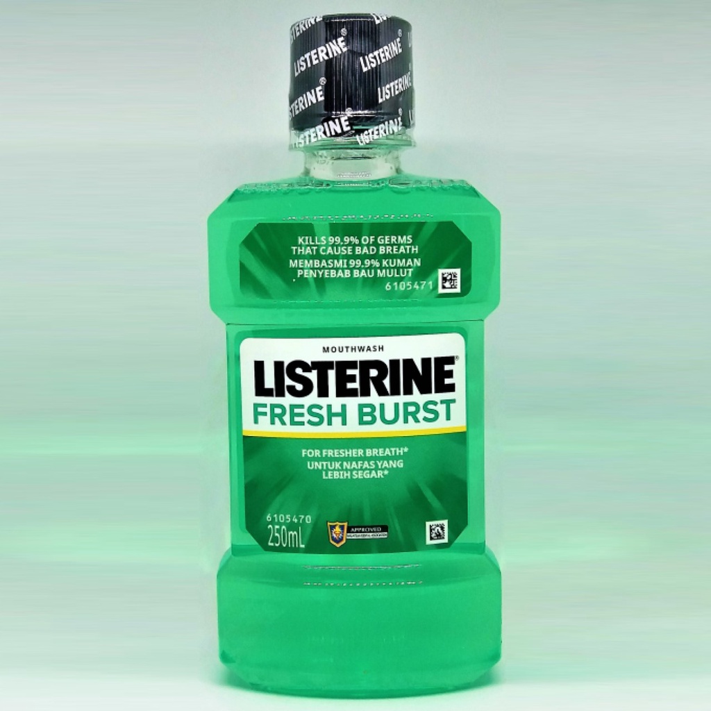 Listerine Mouthwash Fresh Burst 250mL Shopee Philippines
