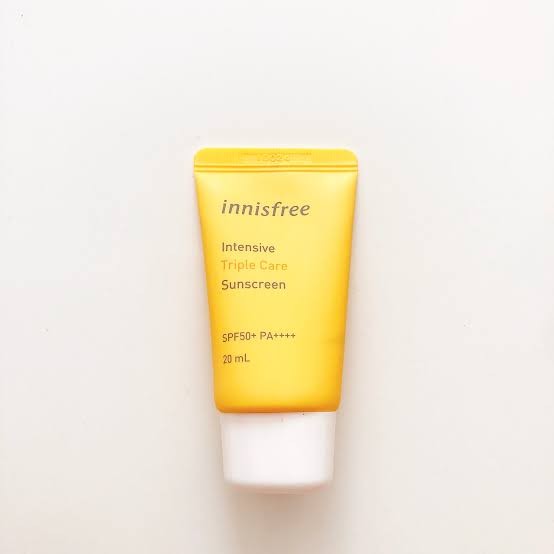innisfree sunscreen intensive triple care