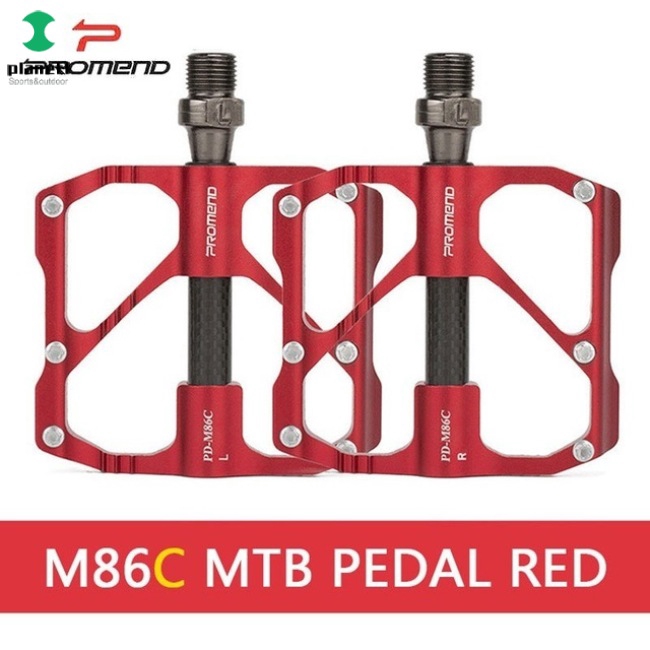 red mtb pedals