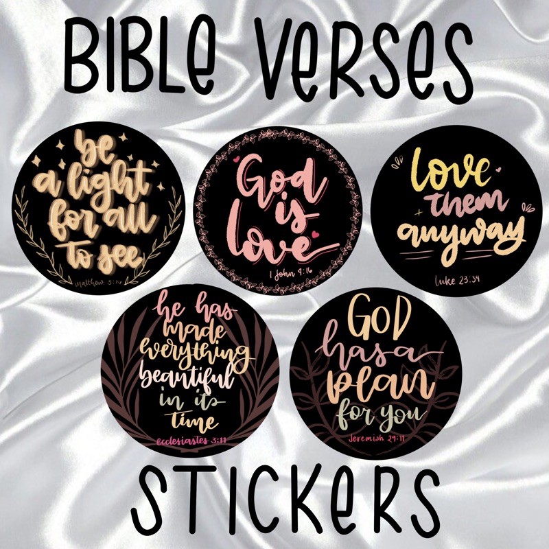 Bible Journaling Sticker Pack Bible Verse Stickers Fo vrogue.co