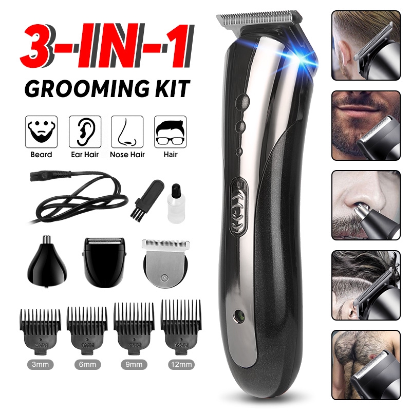 barber and groom beard and nose trimmer