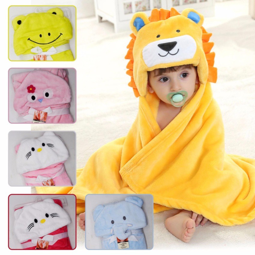 lion baby towel