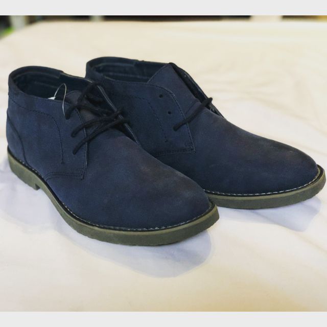 Dexter Blue Suede-like oxford shoes for men sz 8 | Shopee Philippines