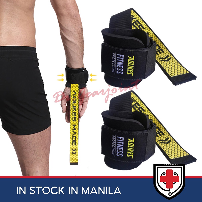 Weight Lifting Straps with Wrist Support Wrist Straps for