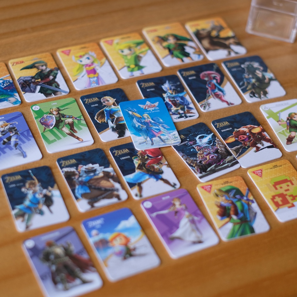 25Pcs/set Zelda Card Tag Game Cards for Amiibo Nintendo Switch /Switch