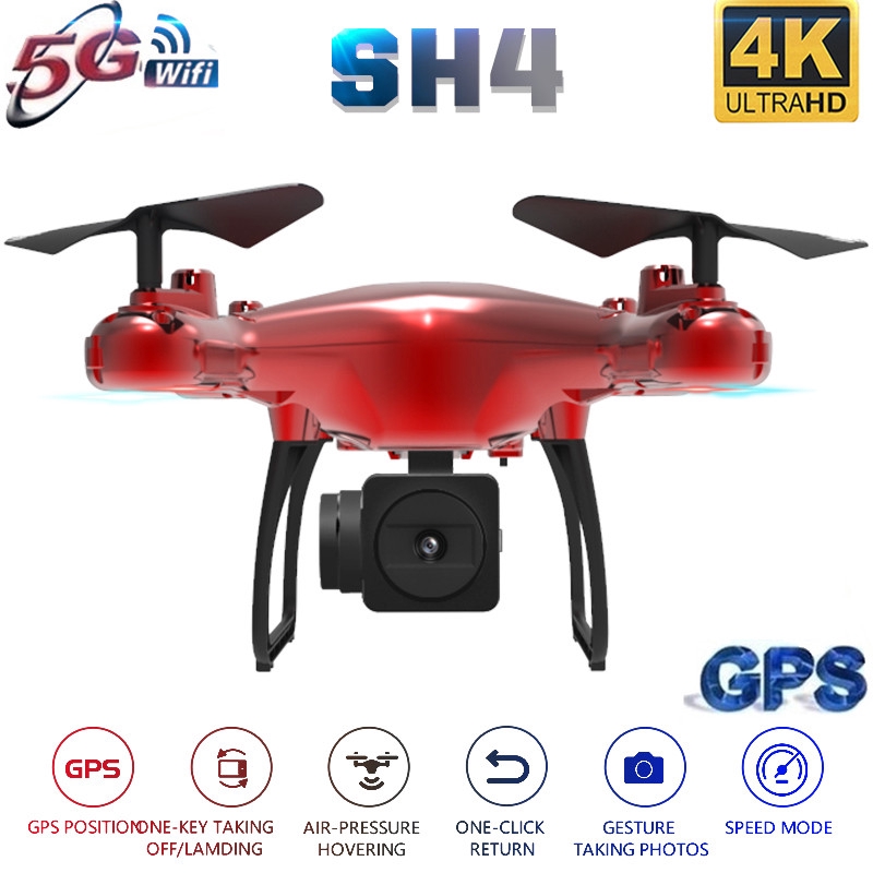 sh4 wifi fpv rc drone quadcopter