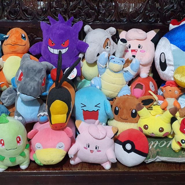 pokemon plush set