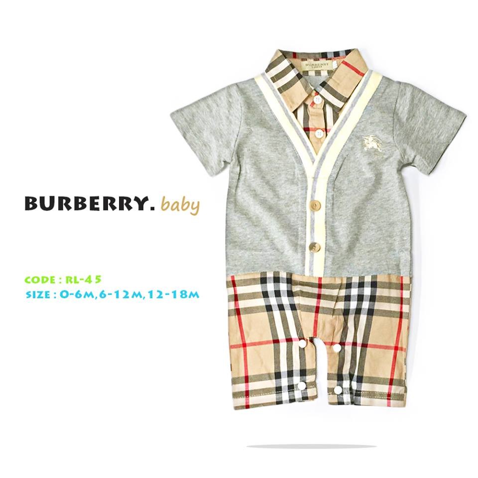 burberry baby romper