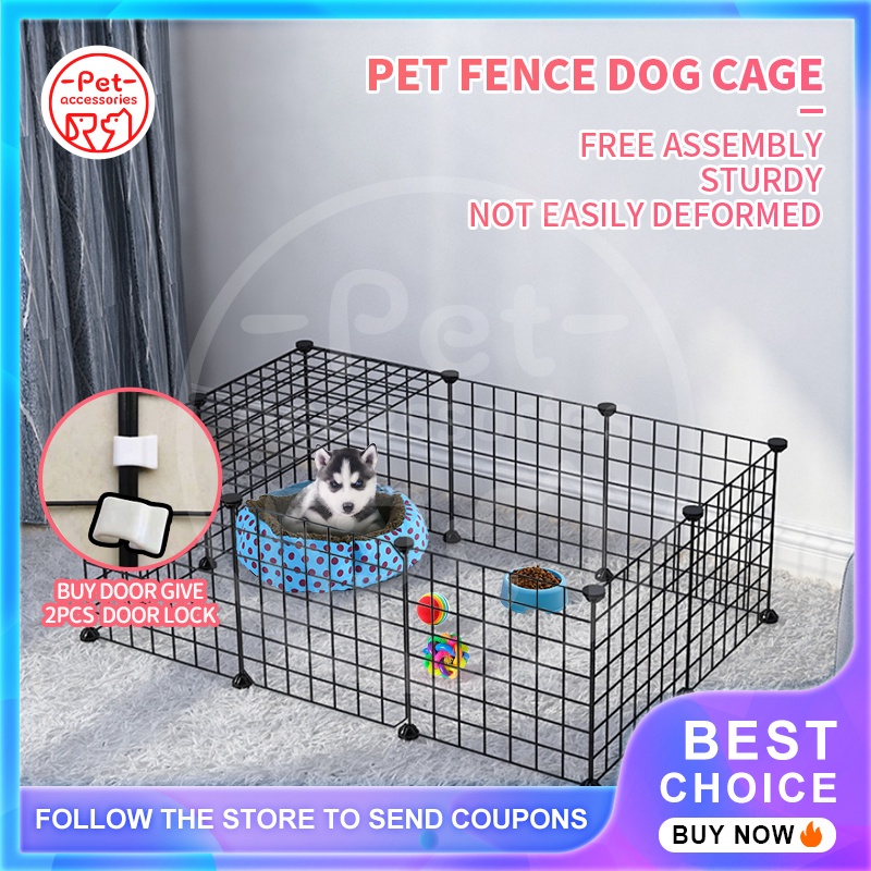 Dog Cage Stackable Pet 35*35CM Cat Rabbit Cage DIY Pet Metal Wire ...