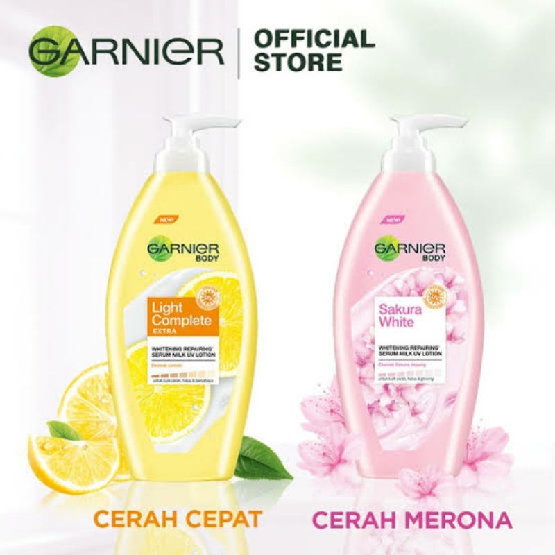 Garnier Light Complete Body Lotion Serum 400ml Shopee Philippines
