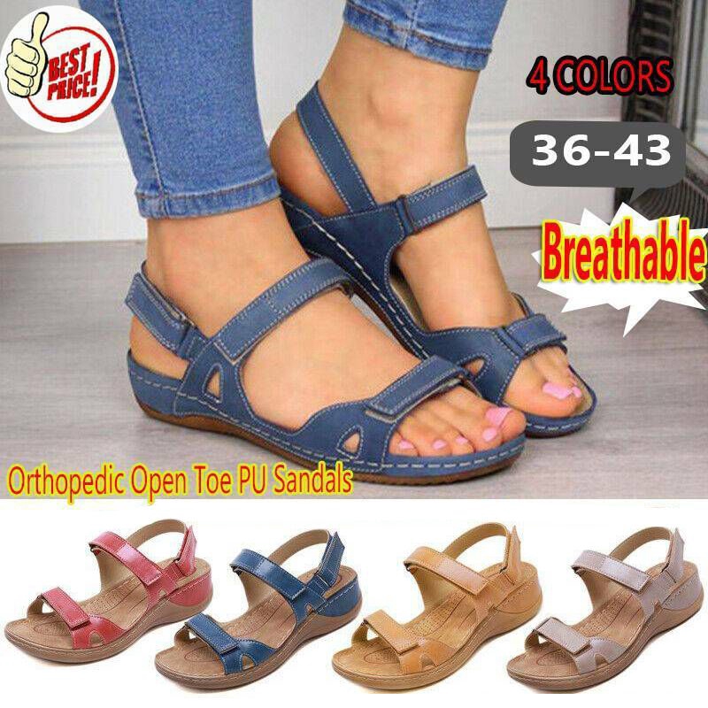 open toe orthopedic shoes