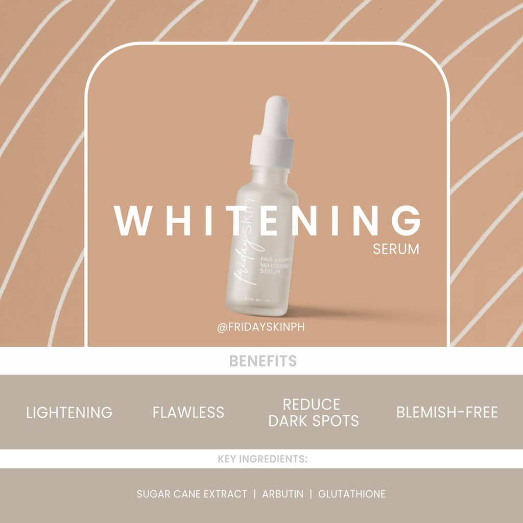 Friday Skin Whitening Serum | Shopee Philippines