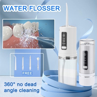 【Ship from Manila】Water Flosser Oral Care Oral Irrigator Rechargeable 3Modes Water Flosser Cordless