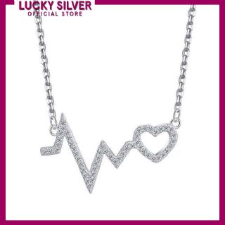 Lucky Silver Italy 925 Silver Necklace N045