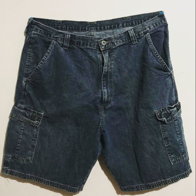 wrangler cargo shorts denim