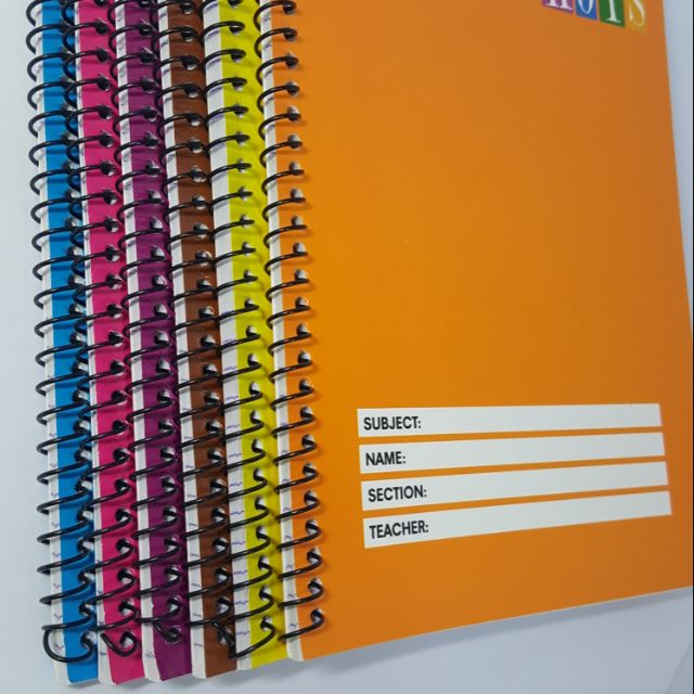 1 pack SPIRAL NOTEBOOK 40 leaves ( 20pads/pack) Shopee Philippines
