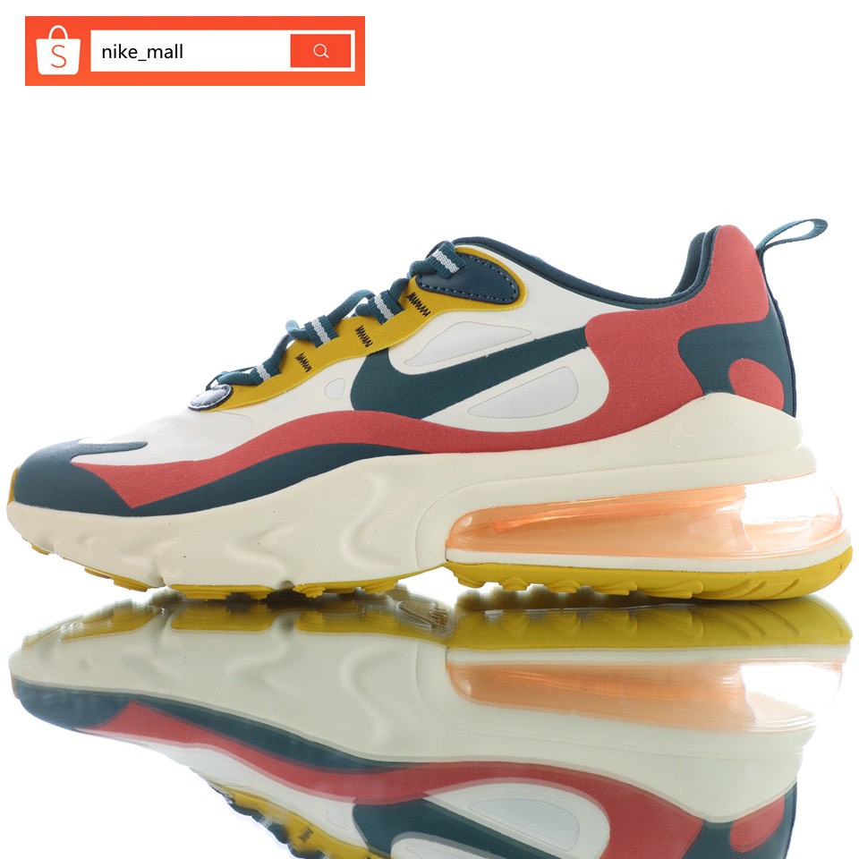 half blue half orange air max