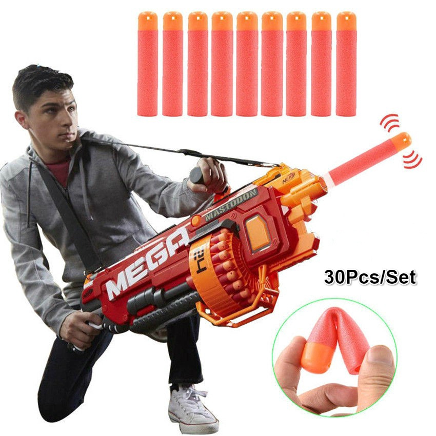 30Pcs Mega for Nerf 9.5cm Red Sniper 