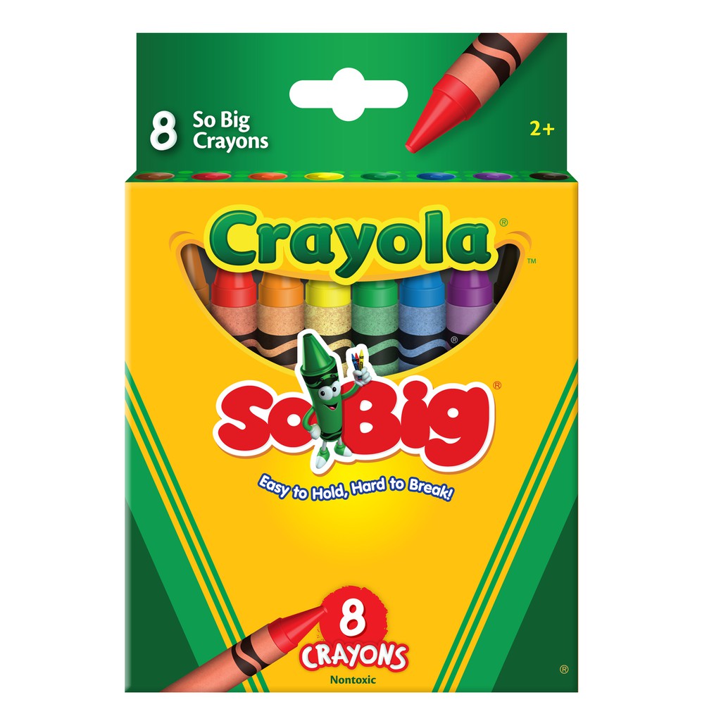Crayola So Big Crayon 8s Shopee Philippines