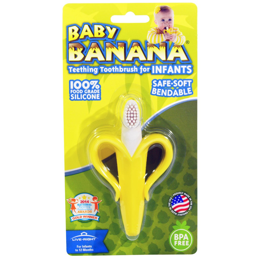 baby banana teether