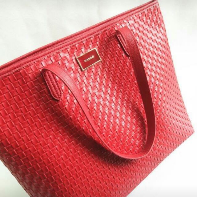mango red bag