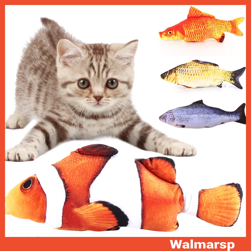 lifelike fish cat toy