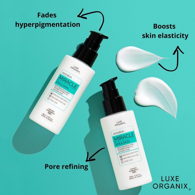 luxe organix emulsion benefits