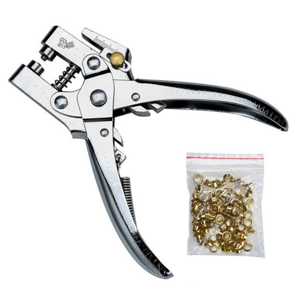 2in1 Eyelet Puncher with 100 pcs 5mm eyelet set Shopee Philippines