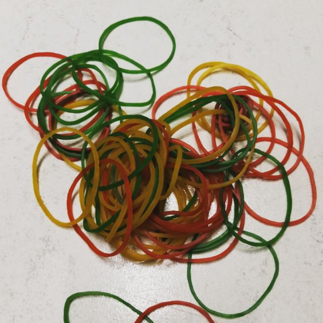 Assorted Color Rubber Bands Shopee Philippines 