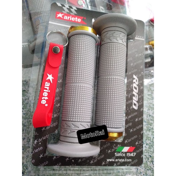 Motorcycle Universal Hand Grip / Handle Grip ARIETE With Free Key Lace ...